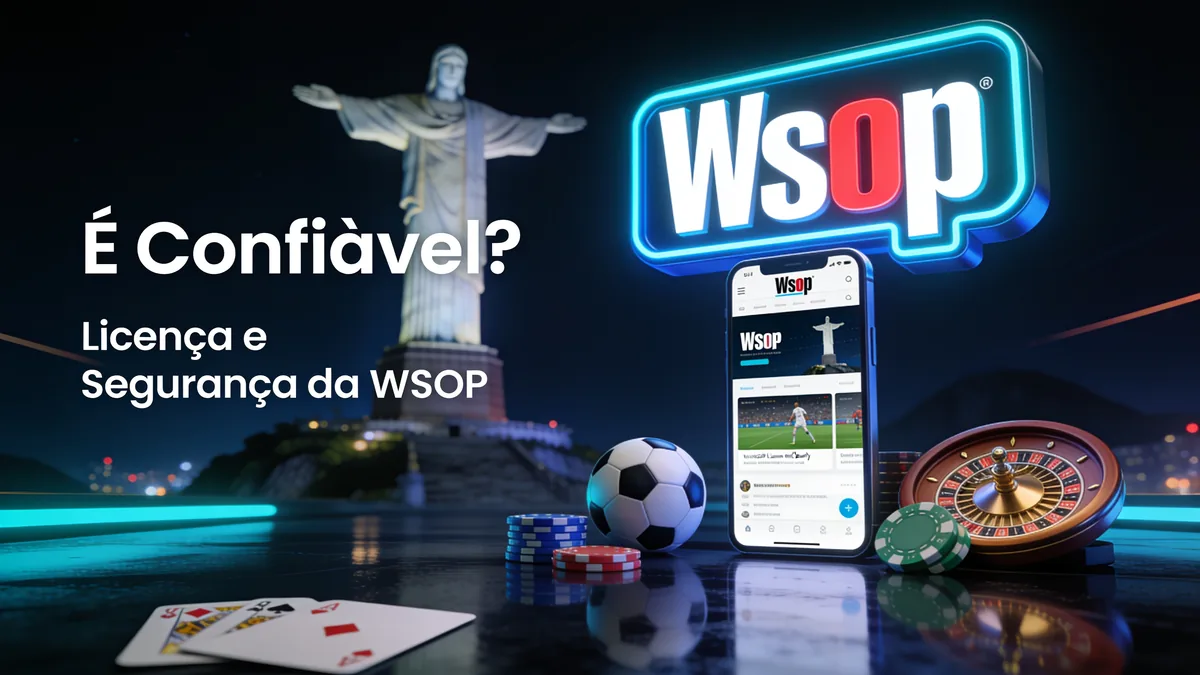 É Confiável? Licença e Segurança da WSOP — wsop no Brasil